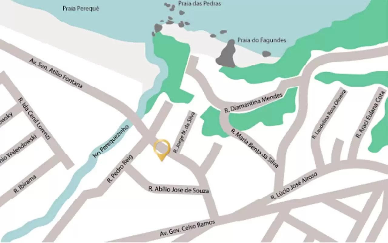 Lançamento em Porto Belo - Rotterdan Park - Mapa