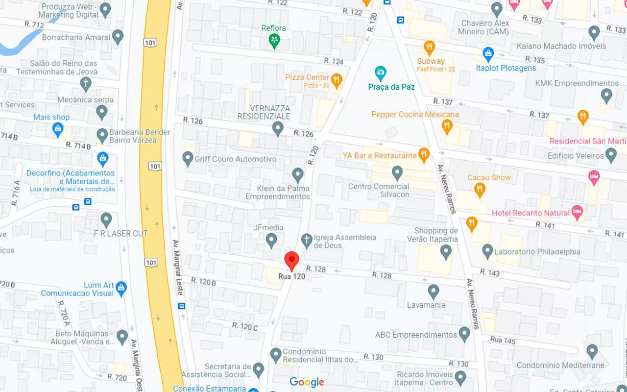 Lançamento - Place D'Marselha - Centro - Itapema - Mapa